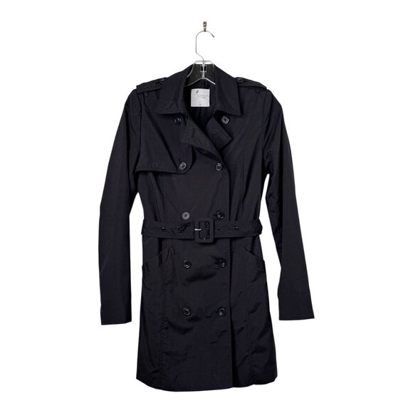 G’Urban By Gemo Classic Double Breasted Belted Trench Coat Made in France Size S - Picture 7 of 7
